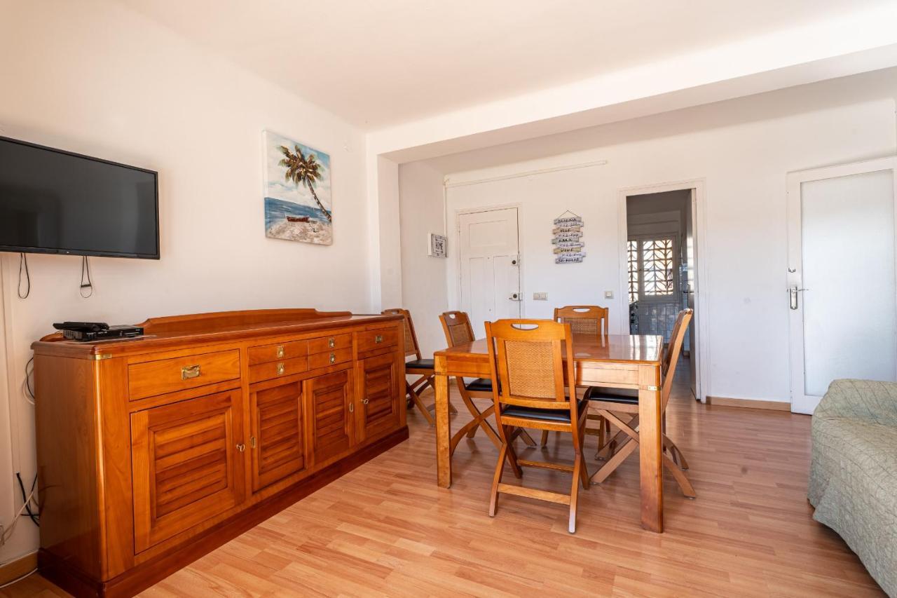Апартаменты Apartamento Rhodes Vista Al Mar Росас Экстерьер фото