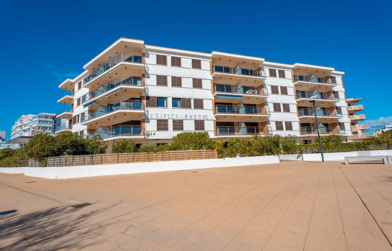 Апартаменты Apartamento Rhodes Vista Al Mar Росас Экстерьер фото
